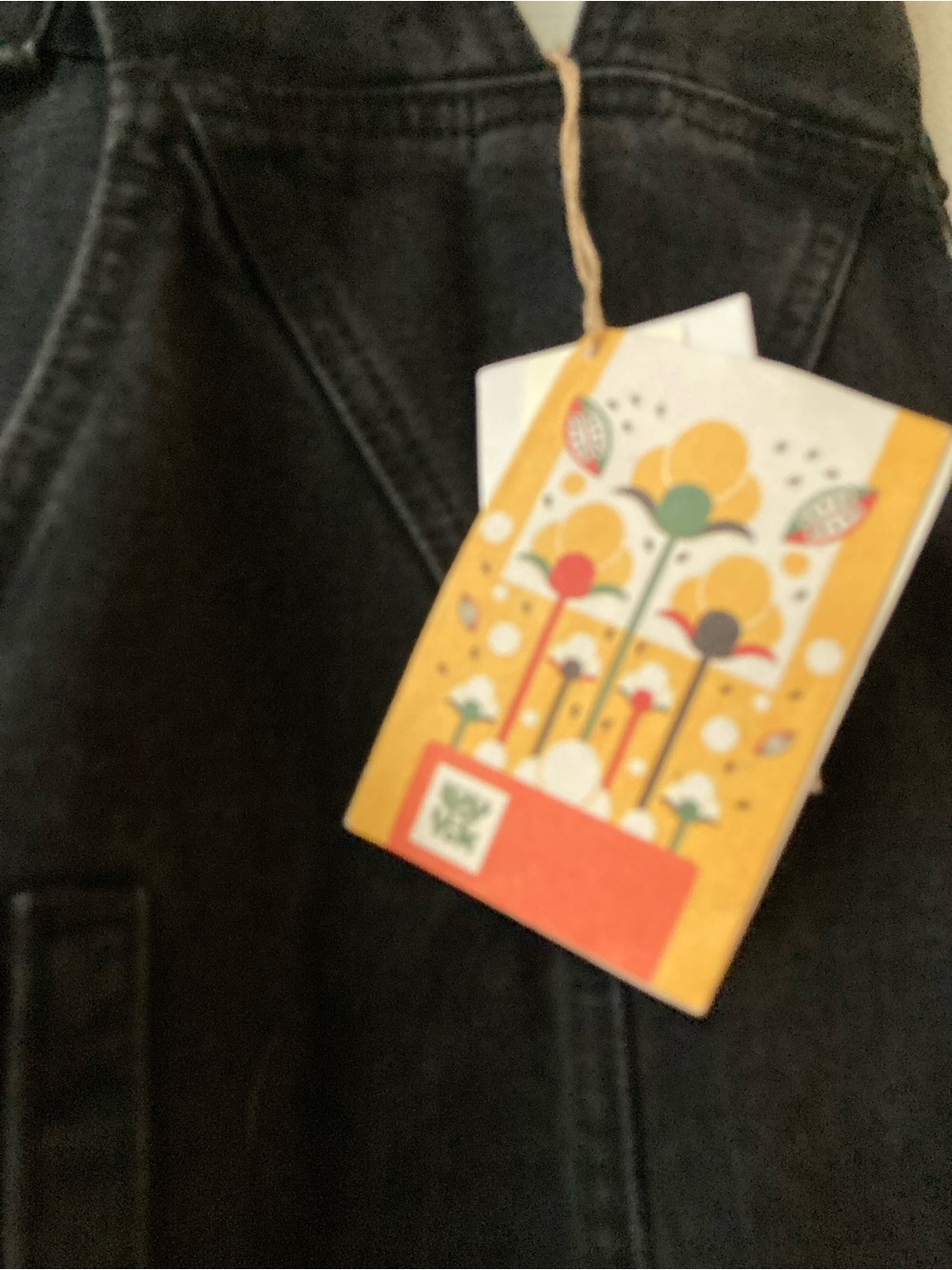 NWT Lucy & Yak | Black Denim Women's Overalls - Casual Relaxed Fit - Picture 11 of 12